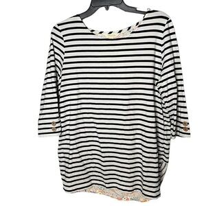 Matilda Jane Collaboration with Joanna Gaines Harvest Days Striped Blouse